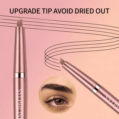 Waterproof Micro-Fork Eyebrow Pencil