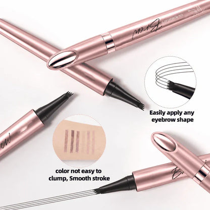 Waterproof Micro-Fork Eyebrow Pencil