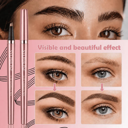 Waterproof Micro-Fork Eyebrow Pencil