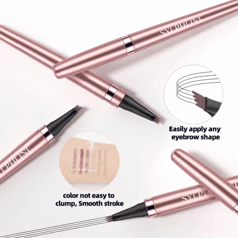 Waterproof Micro-Fork Eyebrow Pencil