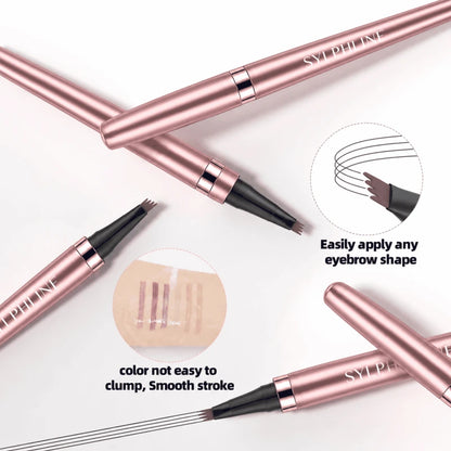 Waterproof Micro-Fork Eyebrow Pencil