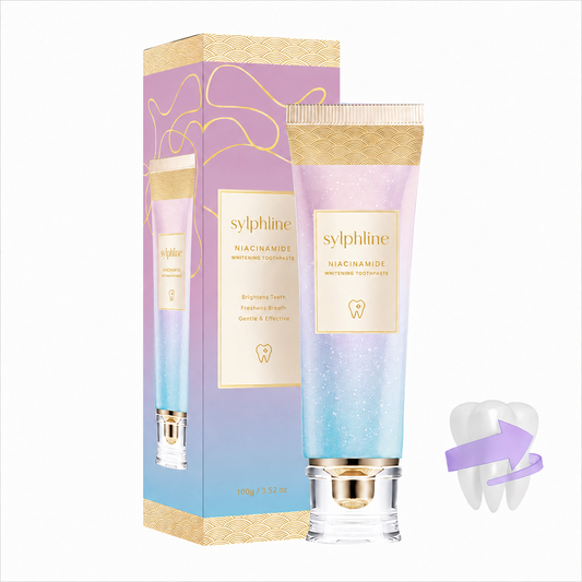 Sylphline Triple Fluoride-Free Whitening Niacinamide Toothpaste